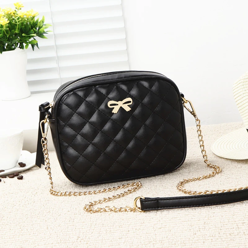 Reprcla موضة جديدة bowknot المرأة رسول حقيبة منقوشة بو الجلود الكتف حقيبة عالية الجودة سلسلة حزام crossbody المرأة حقيبة صغيرة Reprcla موضة جديدة bowknot المرأة رسول حقيبة منقوشة بو الجلود الكتف حقيبة عالية الجودة سلسلة حزام crossbody المرأة حقيبة صغيرة
