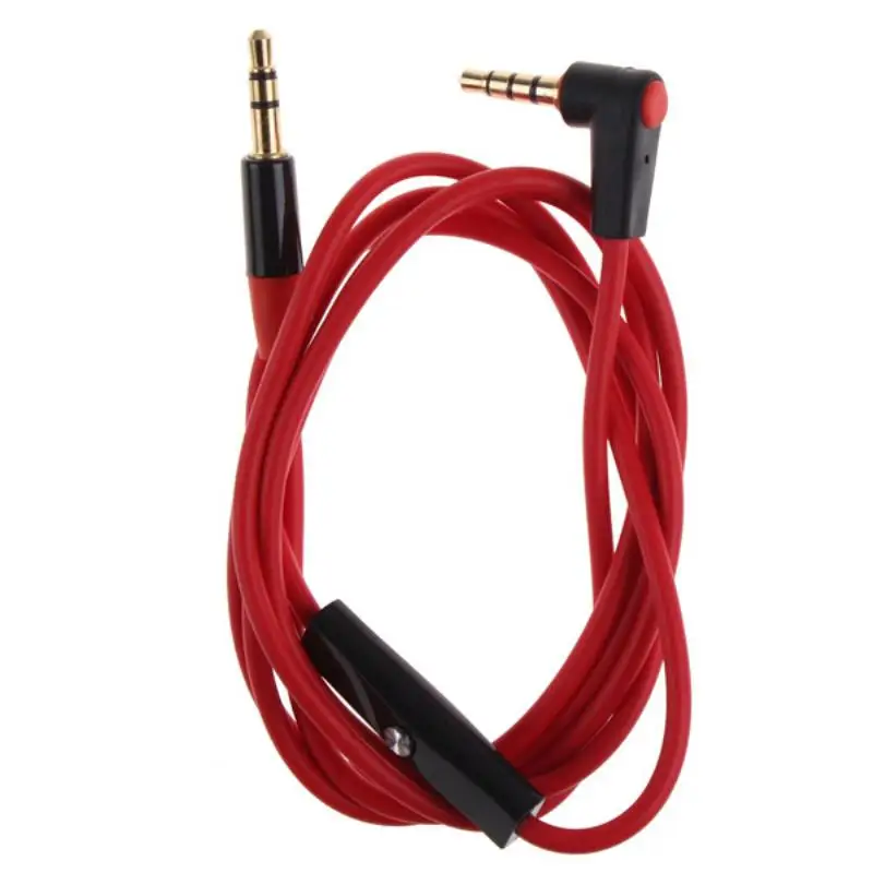 Mayitr 1pc 3.5mm Male to Male Aux Audio Cable Pro 3.5 Jack MIC AUX Cable With Mic for Car Stereo Earphone iPod Mayitr 1pc 3.5mm Male to Male Aux Audio Cable Pro 3.5 Jack MIC AUX Cable With Mic for Car Stereo Earphone iPod