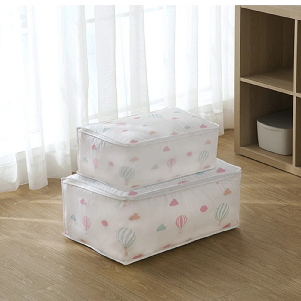 Dampproof Sorting Big Bag Wardrobe Organizer Quilt Mattress Storage Zip Bag Clothes Pillow Blanket Dust Cover Home Storage Box