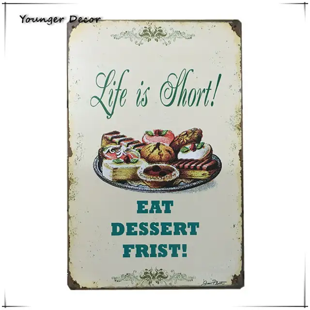 American Style Ice Cold Cola Signs Soft Drink Coke Metal Poster