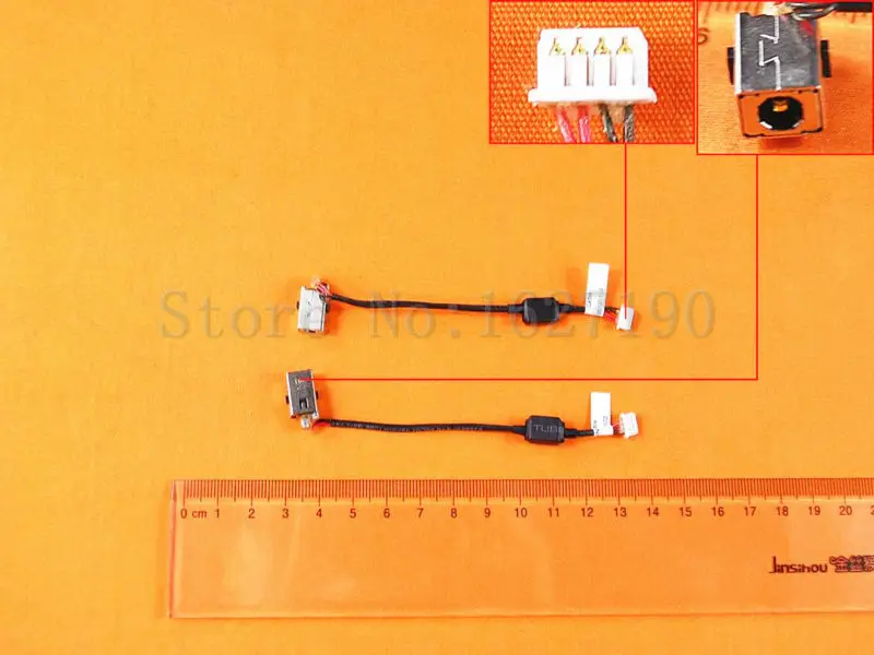 

10Pcs New PJ550 DC Jack Cable for HP MIMI 210-2090nr 210-2000eh 210-2000er(with cable) Laptop Socket Power Replacement