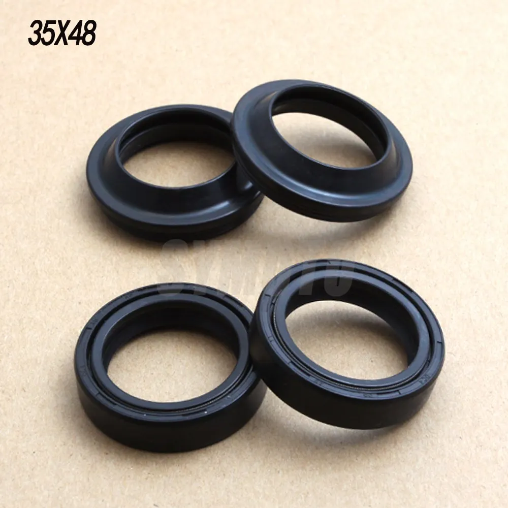 

35X48X11 Motorcycle Front Fork Dust and Oil Seal for Honda CB750 Yamaha FZR250 RM125 EX250F Ninja 250R CBR250 CR125M CR250 MR250