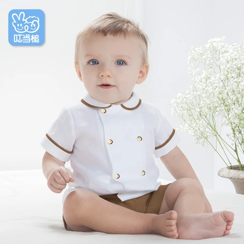 

Baby Boy Clothes Summer Newborn Baby Boys Clothes Set Cotton Baby Clothing Suit (Shirt+Pants) Infant Clothes Set(0-4 Years)