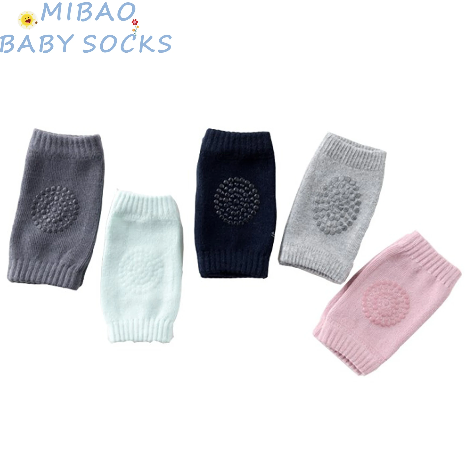 

MIBAO 1 Pair baby knee pad kids safety crawling elbow cushion infant toddlers baby leg warmer kneecap support protector baby