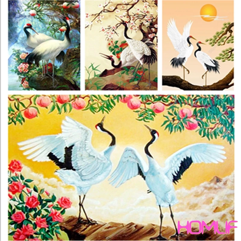 Алмазная вышивка животных с красной короной алмазная крестом мозаика стразы |