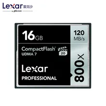 Lexar Real Capacity cf card 64GB 32GB 16GB 8GB Memory Card Compact Flash UDMA7 High Speed 800x 120Mb/s Free Shipping Hot Sale