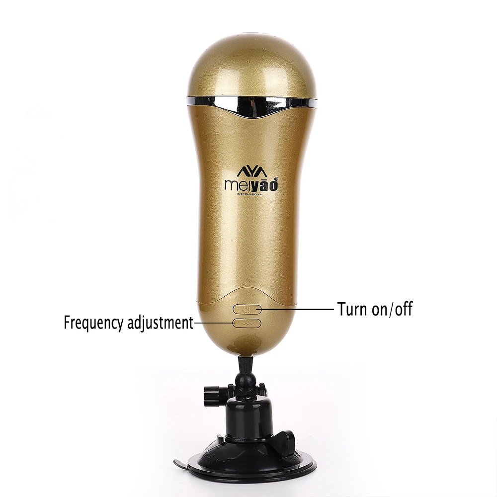 Мужской мастурбатор без рук 36 скоростей вибратор силиконовая киска