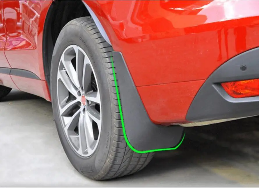 

4pcs Mud Flaps Splash Guards For Jaguar F-Pace Fpace 2016 2017