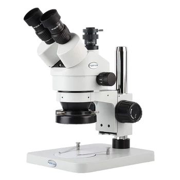 

7X-45X Stereo Trinocular Microscope Home School Student Inspection Dissecting Micro Scope 0.5XCTV Camera Interface good best