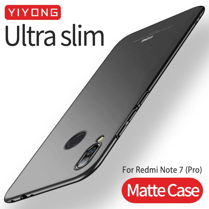 

Slim Cases For Redmi Note 7 6 Hard PC Protection Cover Ultra Thin Matte Case For Xiaomi Redmi Note7 Note 7 6 5 Pro Phone Case