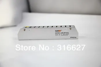 

Rectangle Driver CE/Rohs 12V 5A 60W Led Power Supply use for 5050 3528 5730 Strip Light Non-Waterproof Transformer