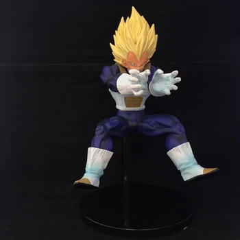 

Vegeta anime cartoon figure Dragon Ball Z Budokai Super Saiyan action unique skill version collection 23cm toy gift