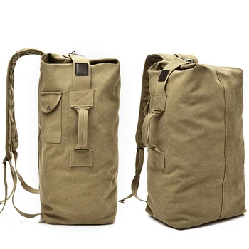 

Canvas Travel Men Backpacks Large Capacity Rucksacks Mountain Backpack Male Luggage Man Bag for 15.6 Inches Laptop Backpacks