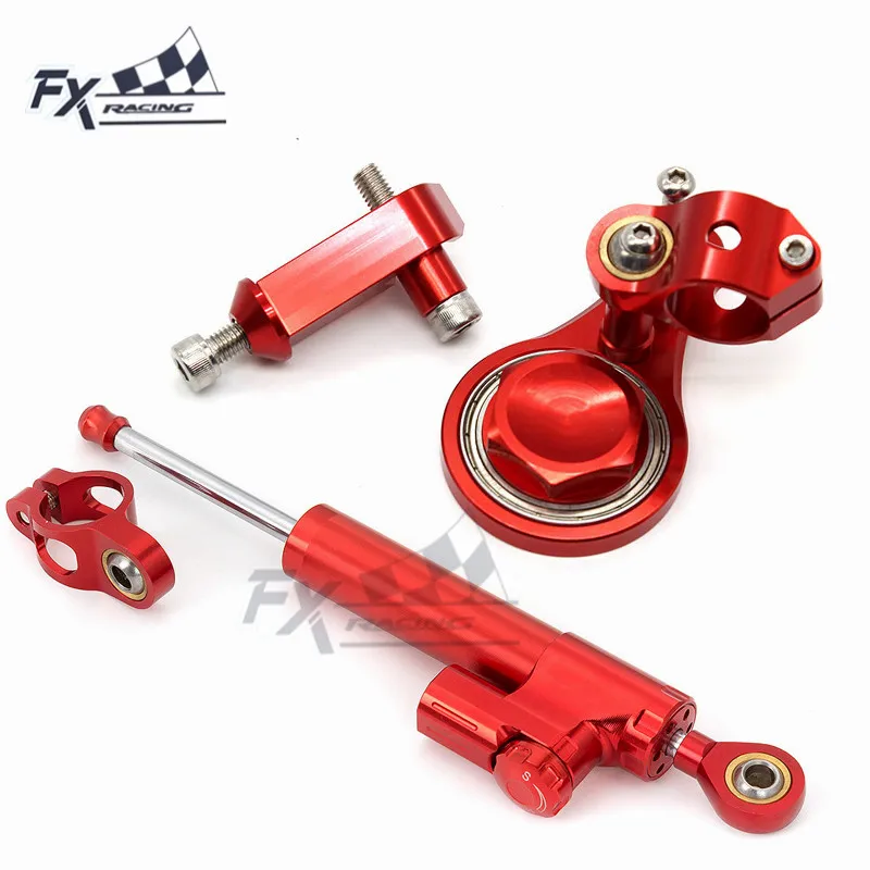 

CNC Motorcycle Stabilizer Steering Damper Mounting Bracket Support Kit For Kawasaki ZX636 ZX6R Zx 6R 636 2005-2006