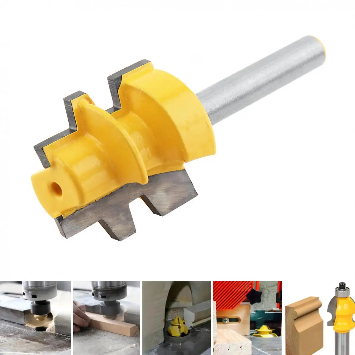 TORO Angle Milling Cutter 1 / 4 Shank Slant Angle Cutters for rimming Machine Cutting Head Boring Cutter