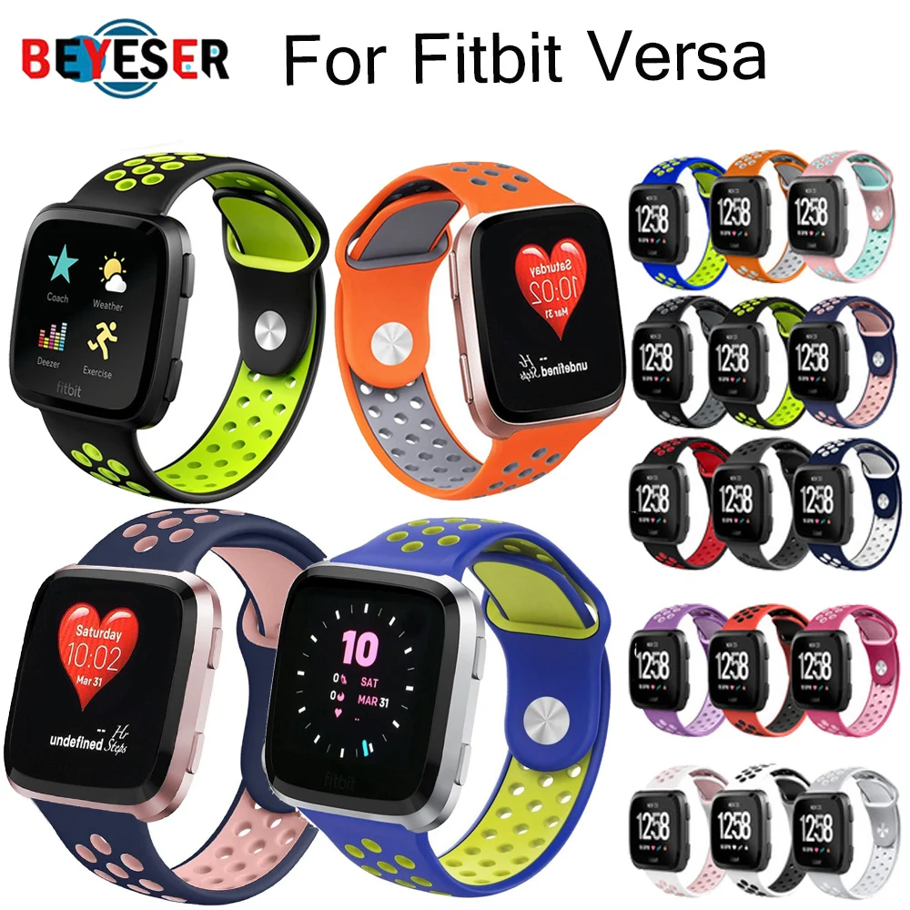 breathable fitbit versa band