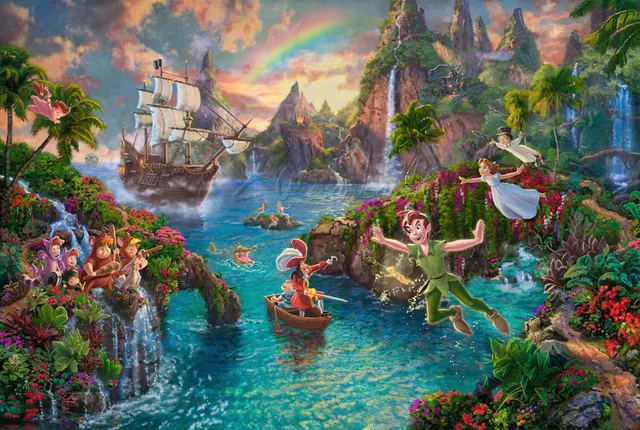 thomas kinkade oil paintings