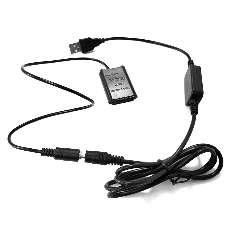 USB к NPBX1 NP-BX1 муляж батареи DK X1 DKX1 DK-X1 DC муфта для sony Cybershot DSC RX1 RX1R RX100 II III VI цифровых камер