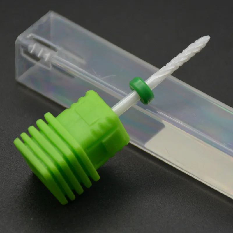 

Ceramic Nail Drill Bit Rotary File Nail Manicure Pedicure machine accessories 3/32" Shank Coarse under nail cleaner bit