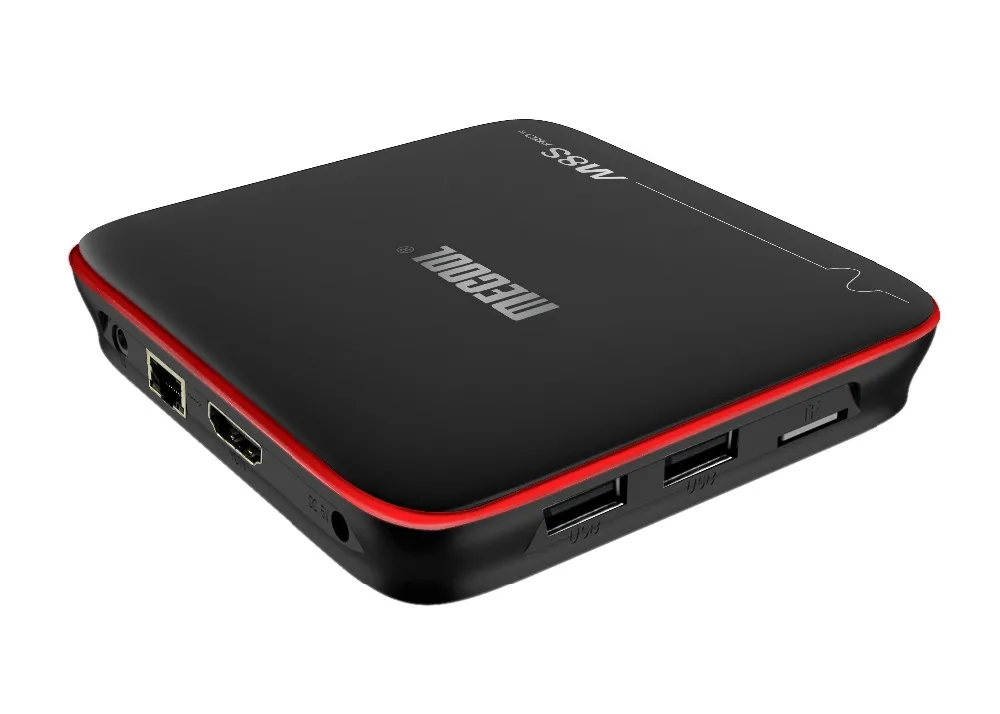 Mecool M8S Pro W Android tv Box Amlogic S905W четырехъядерный ПЗУ 2 ГБ DDR3 ram 16 Гб 2,4G WiFi фильм 4K Android IP tv Box медиаплеер