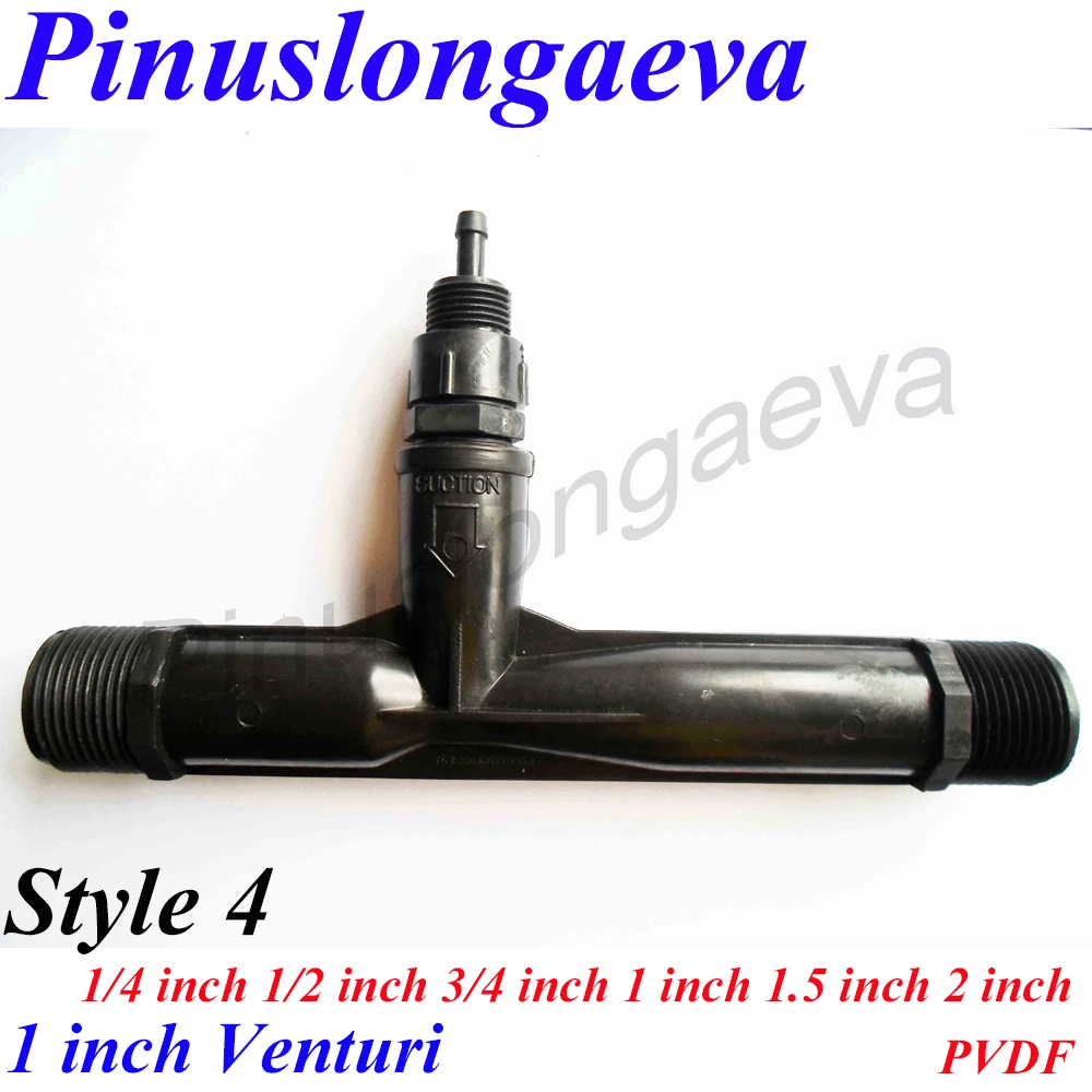 Pinuslongaeva 1/4 1/2 3/4 1 5 2 дюйма эжектор озона вентури для очистки воды Озон Вентури