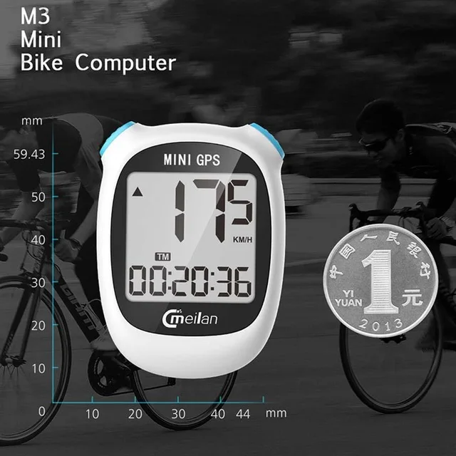 Meilan M3 gps велокомпьютер велосипедный gps скоростной измеритель скорости высота DST время езды беспроводной водонепроницаемый M1 M2 M4 велосипедный компьютер
