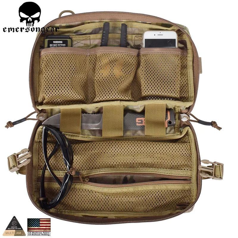 EMERSON gear Drop Pouch Тактический Molle Pouch многофункциональная сумка дампа сумка Военная охотничья Боевая Шестерня Multicam Pouch EM8347