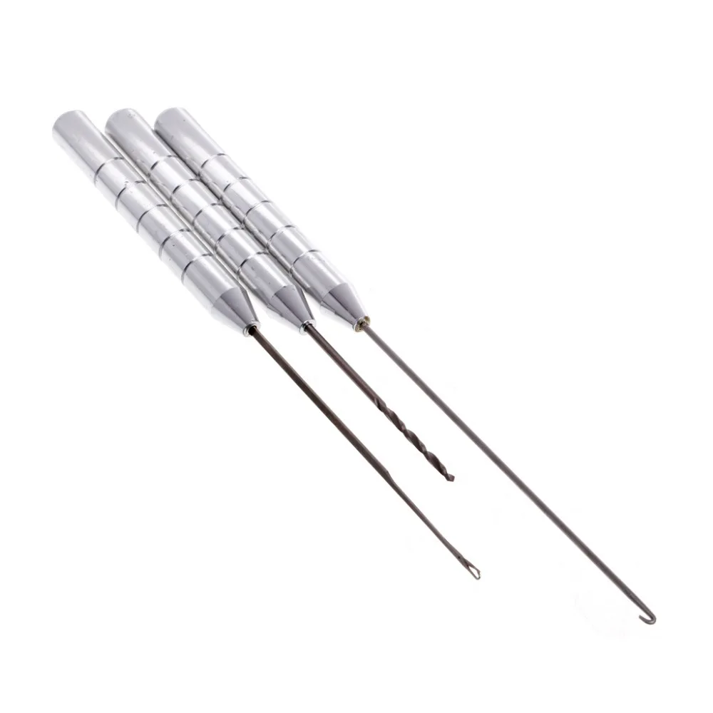 

3in1 Carp Fishing Rigging stainless steel/aluminum alloy Bait Needle Fish Drill Tackle Set Tool