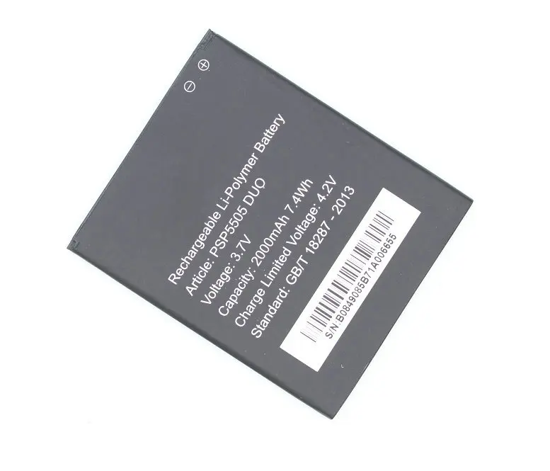 Ciszean PSP5505 DUO 2000mAh Smart Mobile Phone Replacement Li-ion Battery For Prestigio MultiPhone PSP 5505 Free Shipping | Мобильные