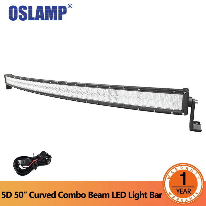 Oslamp 50 &quotсветодиодный Offroad светлая полоса 288 Вт комбо светодиодный свет работы бар