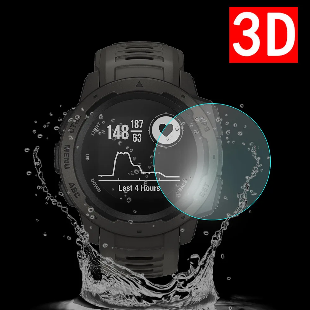 

1-2Pcs Clear Soft Hydrogel Film HD Screen Protector for Garmin Instinct Anti-scratch Screen Protecters Dropship Nov.5