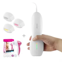 DEESS 3 в 1 постоянного удаления волос. IPL лазерная эпиляция для мужчин и женщин лицо всего тела Бикини для удаления волос лазерный эпилятор