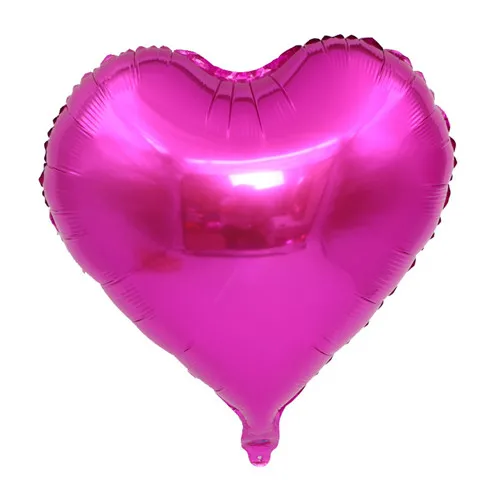 5 шт. сердце любовь алюминиевые надувные воздушные шары Декор на свадьбу День рождения баллон годовщина свадьбы Любовь события Вечерние