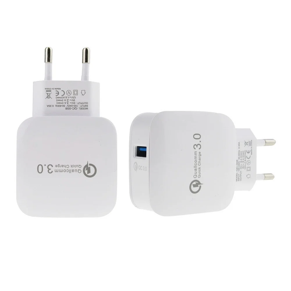 Зарядное устройство QC3.0 Quick charger 3 0 для xiaomi redmi note 5 ZTE Blade Max Z986U Zmax Pro Z981 + Type C Зарядка