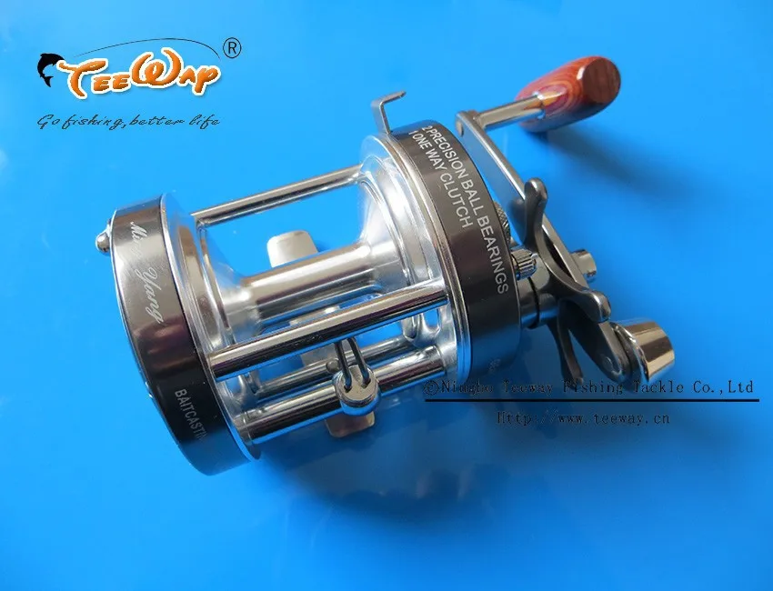 Quente de Metal Tambor de Carretel de Pesca do Mar Cheia + 2 Venda Rolamentos Esquerda Mão Barco Roda Horizontal Cll50 Mosca Branca Pesca 2020 bb 5 Esporte e Lazer