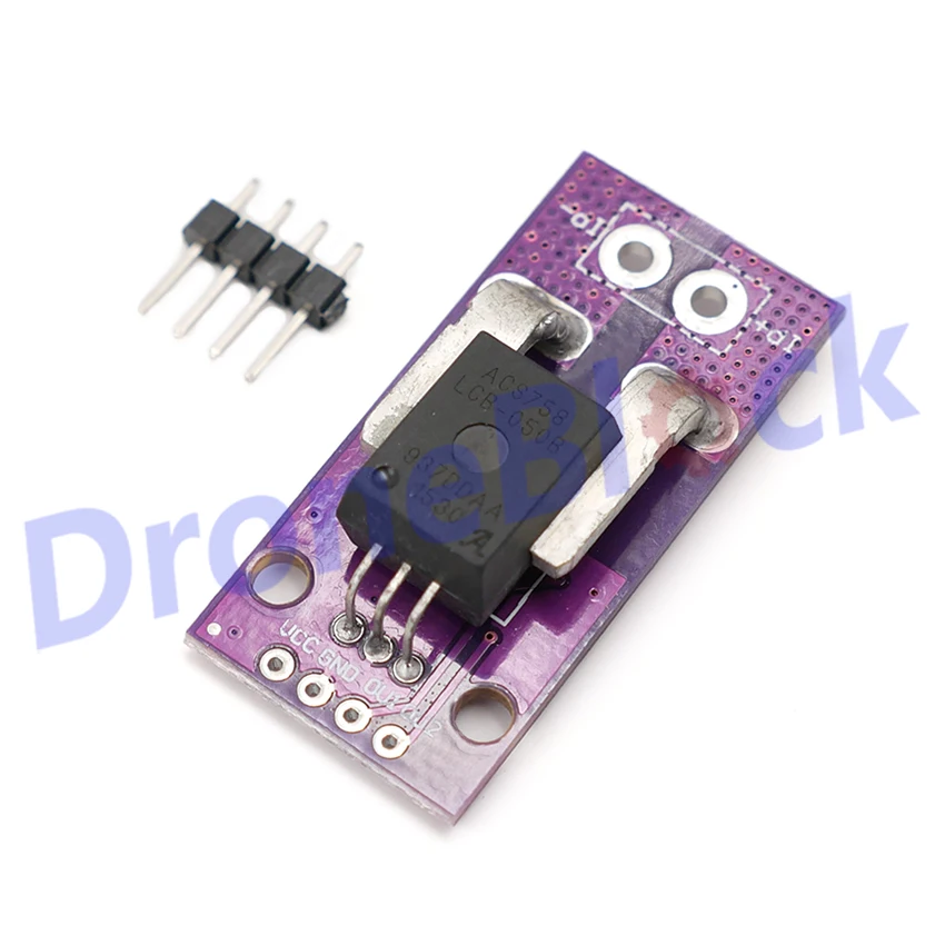 

50A Hall Current Sensor Module Linear Analog AC DC Current Sensor ACS758LCB-050B High Accuracy for RC Model DIY Arduino