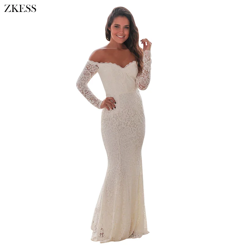 White-Crochet-Off-Shoulder-Maxi-Evening-Party-Dress-LC61847-1-1 