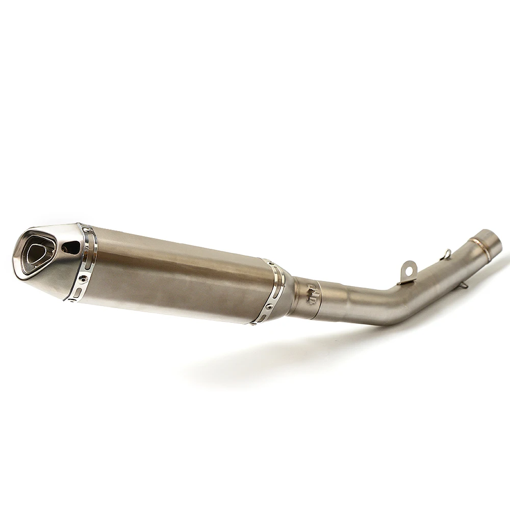 Motocicleta silenciador de Escape enlace tubo de Escape silenciador de Escape de Kawasaki Z 800, 2013-2016 pot akrapovic las motocicletas