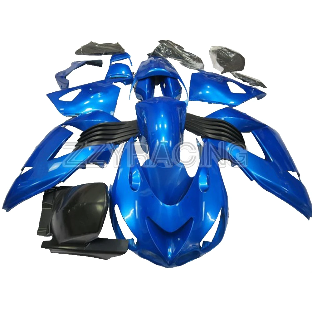 

Injection Fairings Kits for Kawasaki ZX14R 2006 - 2011 Year Complete ZZ-R1400 06 - 11 ABS Plastic Motorbike Gross Blue New Cowls