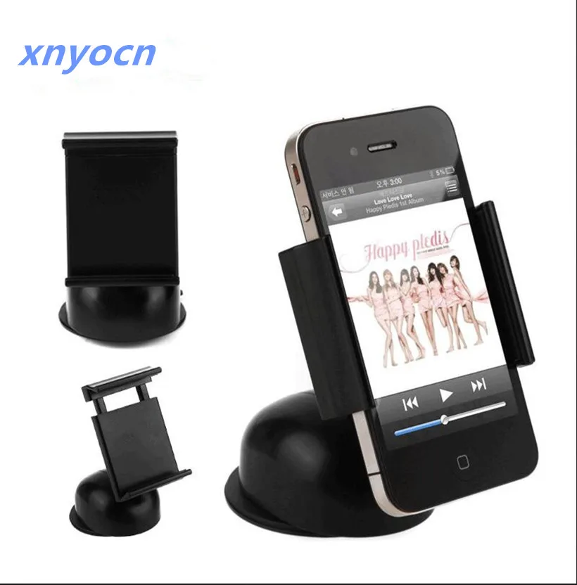 xnyocn smart phone car holder 360 degree rotation sticky sucker stand