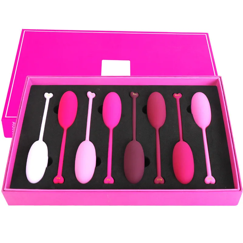 8pc/set Kegel Balls Smart love ball Vaginal tighten exercise machine Vibrator Vaginal Ball Ben Wa ball Adult Sex toy for Woman