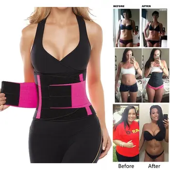 

Shapers women slimming body shaper waist Belt girdles Firm Control Waist trainer corsets Anti cellulite Slimming Wrap Belt