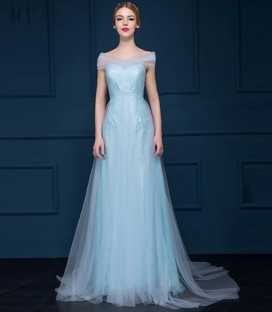 2015 Fantasy Long Tulle Ice A Line 