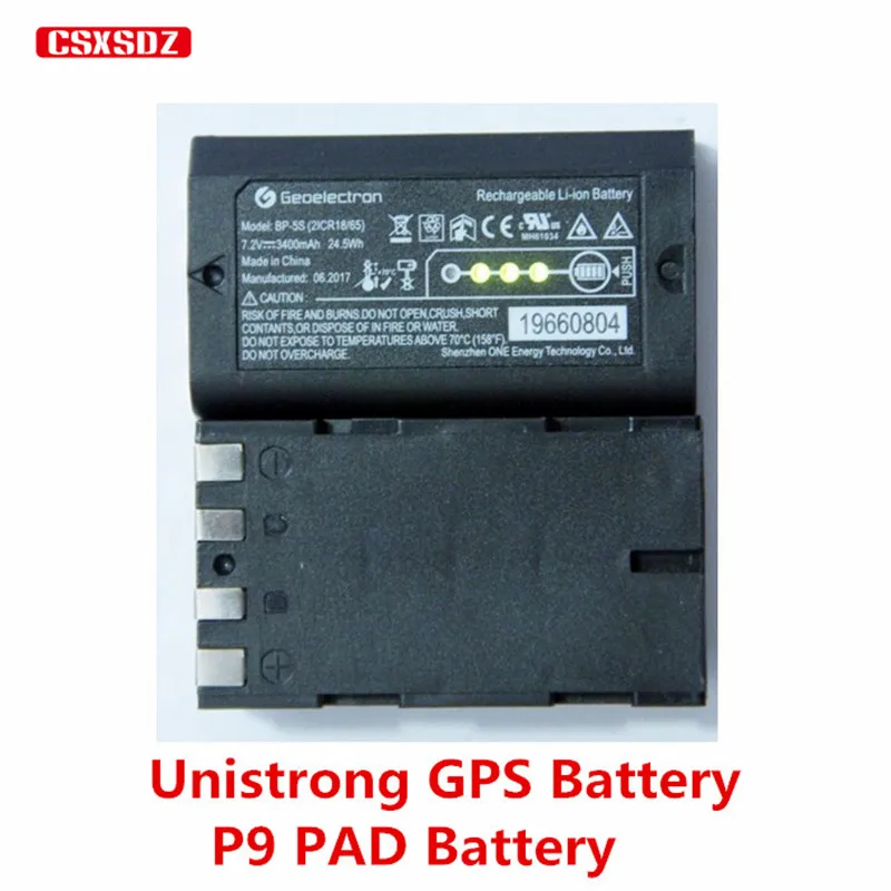 Brand new 7.2V 3400mAh BP-5S battery for Topcon, STONEX,Unistrong,South X11 data controller,Unistrong GPS P9 pad Battery