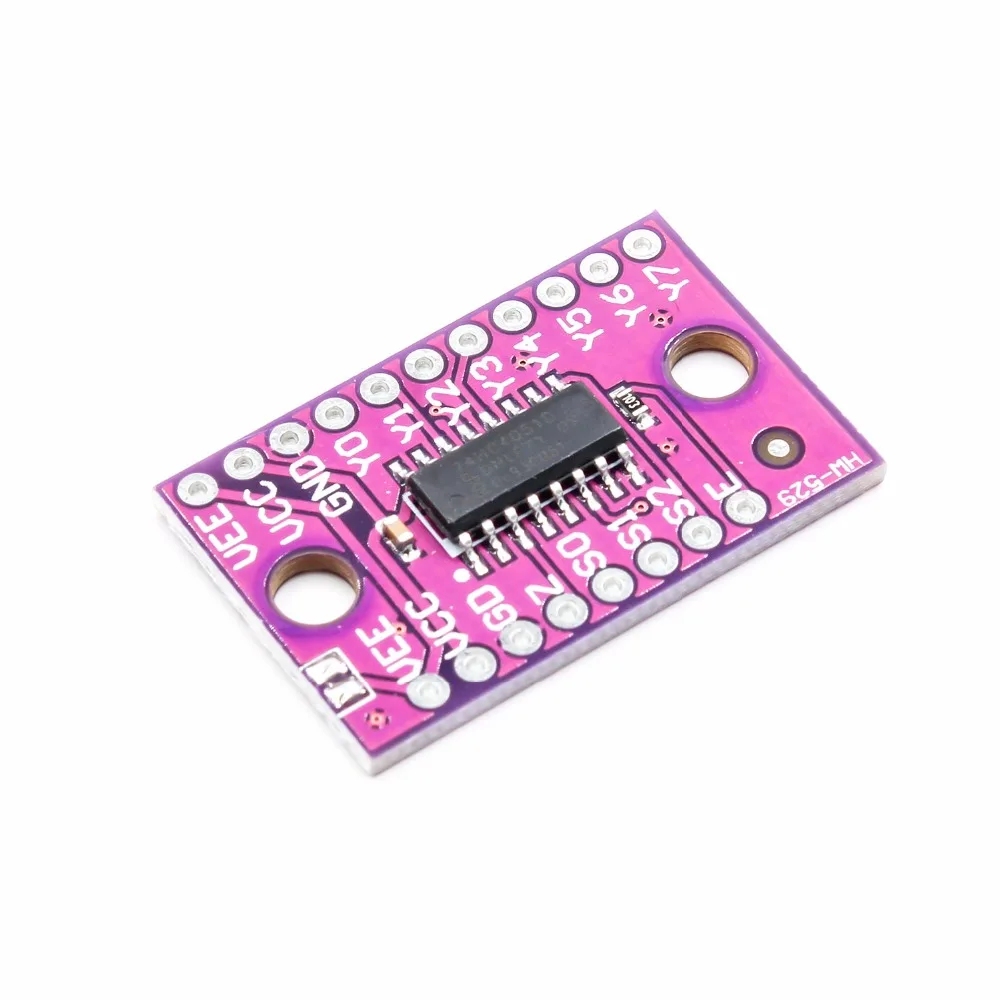 74HC4051 8 канальный Mux CJMCU 4051 аналоговый мультиплексор модуль|Интегральные схемы| |