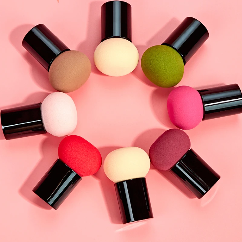 Грибная голова макияж порошок пышная Тыква нелатексные волосы с водой большой макияж порошок слоеный набор Грибная кисточка для пудры