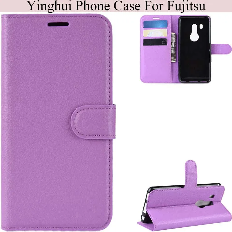 

Yinghui PU Leather Phone Case For Fujitsu Arrow Be3 F-02L