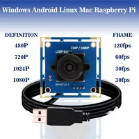 1080P Full HD USB Camera Module 2.1mm lens Wide Angle 2MP 1080P CMOS OV2710 USB Webcam for Robot ATM Kiosk 2