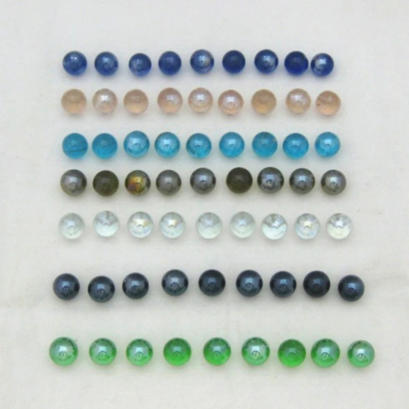 200pcs 16mm Glass Marbles Balls Clear Pinball Machine Charms Home Fish Tank Decor Vase Aquarium Toys for Kids