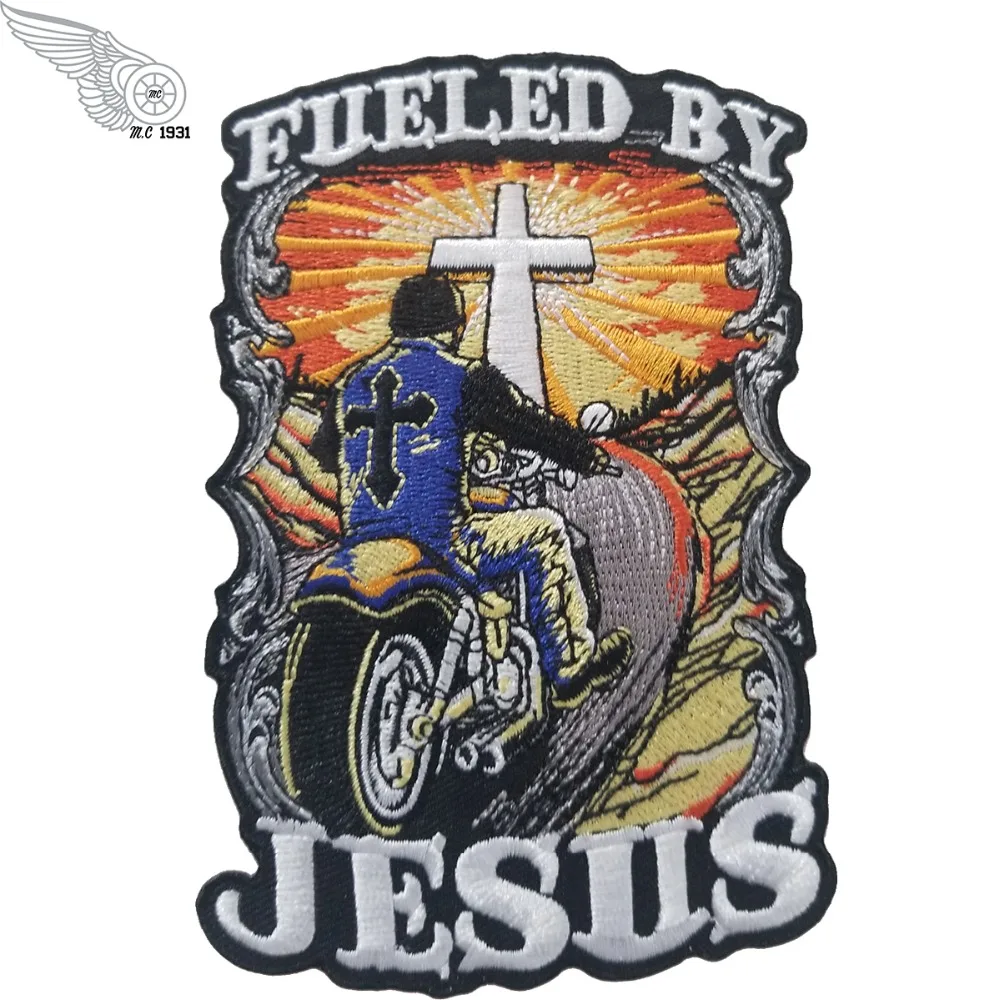 JESUS EMBROIDERY PATCHES